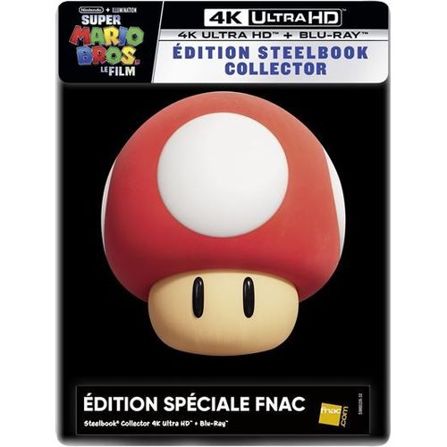 Super Mario Bros. Le Film - Exclusivité Fnac Boîtier Steelbook - 4k Ultra Hd + Blu-Ray