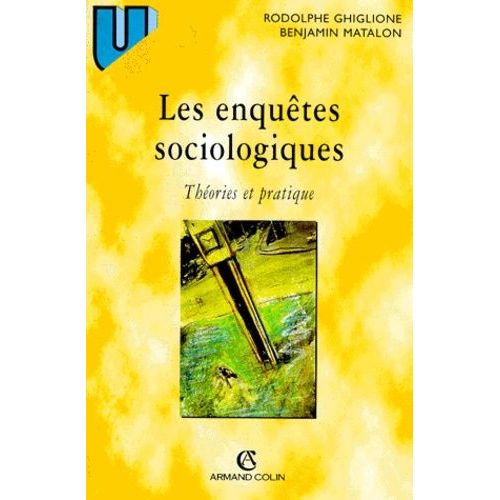 Les Enquetes Sociologiques - Théories Et Pratique