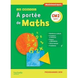 Mathématiques Cm2 Cycle 3 Le Nouvel A Portée De Maths