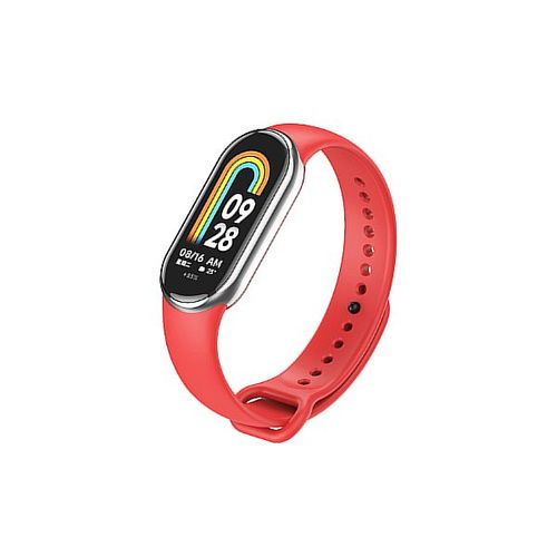 Bracelet Smoothsilicone Pour Xiaomi Mi Band 8 - Rouge
