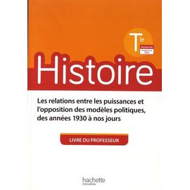 Histoire Tle - Livre Du Professeur