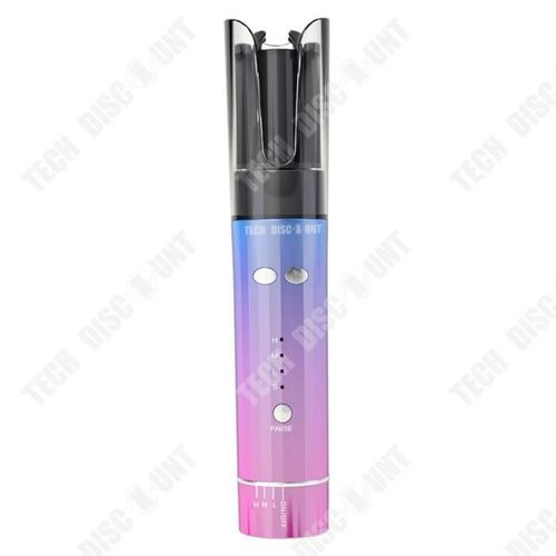 Td® Fer À Friser Chargement Usb Sans Fil Automatique Portable Batterie Ultra Longue Sèche Et Humide Double Usage Simple Anti-Brûlure