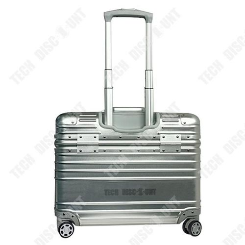 TD® 16 pouces bagages d'affaires cadre en aluminium chariot cas roue universelle voyage étui rigide ordinateur embarquement cas