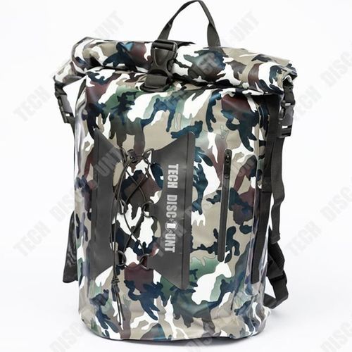 TD® Sac à dos de randonnée imperméable de voyage en plein air de haute qualité sac d'alpinisme Camouflage