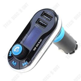 FM12B Bluetooth Car Kit MP3 Player Chargeur de voiture Argent
