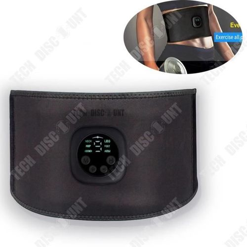Td® Usb Chargeant Smart Ems Micro-Courant Abdominal Fitness Instrument Maison Paresseux Taille Façonnage Fitness Soutien Ceinture
