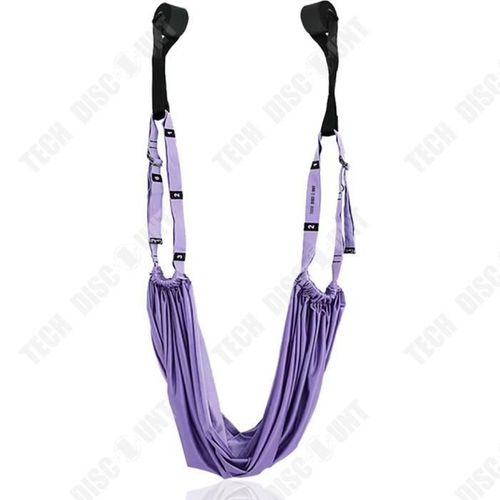 Td® Yoga Aérien Fronde Maison Yoga Corde Porte Suspendue Yoga Ceinture Élastique Taille Inférieure Ceinture De Tension Auxiliaire