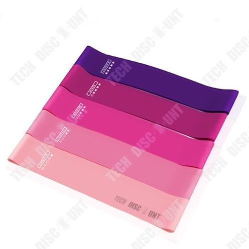 Td® Cercle De Hanches Qui Soulève Les Fesses Bande De Résistance Au Yoga Bande De Tension En Latex Bande Élastique De Mise En Forme