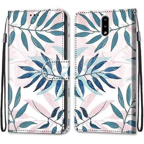 Coque Pour Nokia 2.3, Etui En Cuir Pu Portefeuille Housse Coque Avec 360 Degres Silicone Antichoc Protection Cover Cuir Pochette Magnetique Und Flip Bequille (Conifere)
