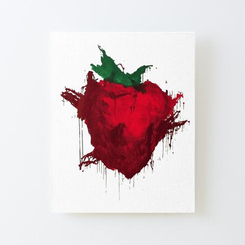 Canevas imprimer À travers l'univers des champs de fraises pour toujours Impression sur toile Roulée Tableau Art Décoration Murale / Sans cadre 40X50cm