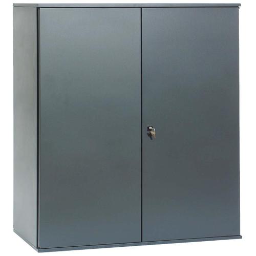 Armoire Métallique Anthracite Brico Hauteur 105 Cm