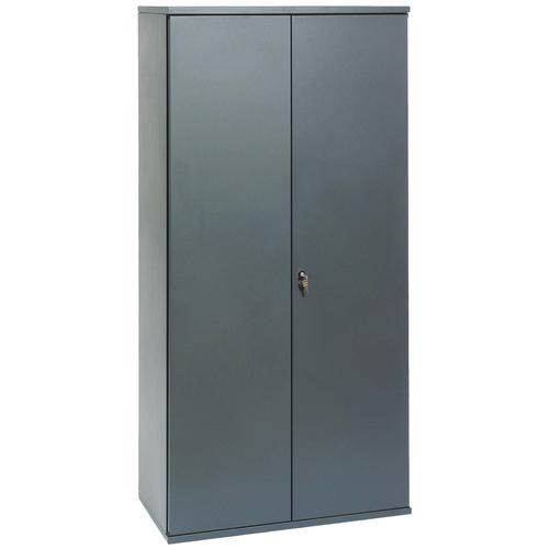 Armoire Métallique Anthracite Brico Hauteur 180 Cm