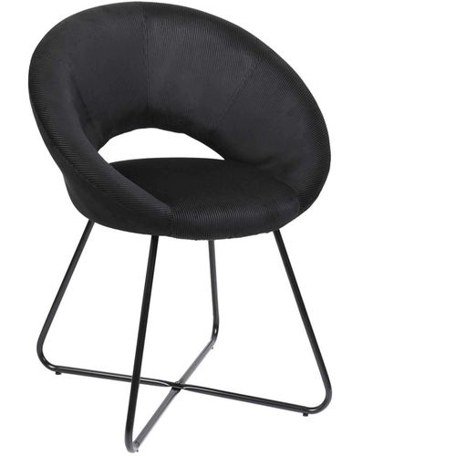Fauteuil Rond En Velours Cotelé Giulia