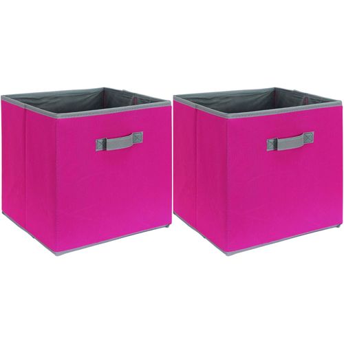 Cube De Rangement Coloré 30 X 30 Cm (Lot De 2)