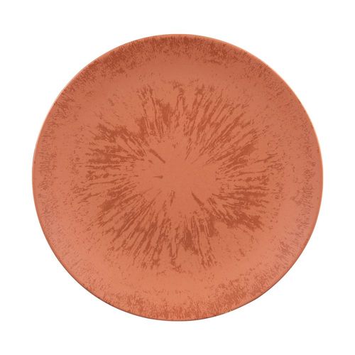 Assiette Plate Onyx 27 Cm Terracotta (Lot De 6)