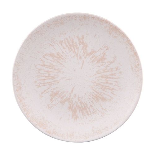 Assiette Plate Onyx 27 Cm Crème (Lot De 6)