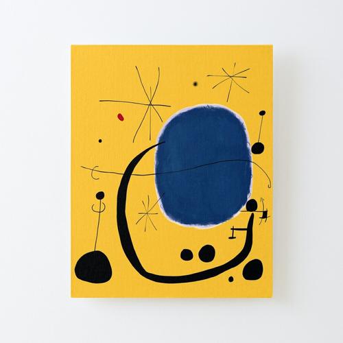 Canevas imprimer Joan Mirò # 9 Impression sur toile Roulée Tableau Art Décoration Murale / Sans cadre 40X50cm