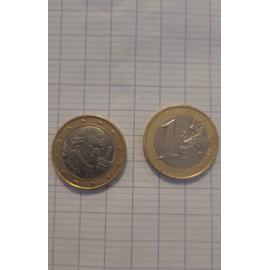 AUTRICHE - 1 EURO 2002 - MOZART - FLEUR DE COIN