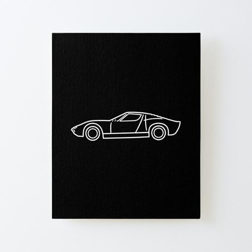 Canevas imprimer Lamborghini Miura Impression sur toile Roulée Tableau Art Décoration Murale / Sans cadre 40X50cm