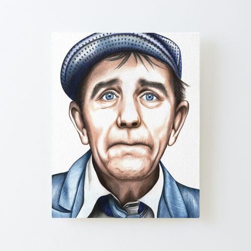 Canevas imprimer Sir Norman Wisdom OBE Impression sur toile Roulée Tableau Art Décoration Murale / Sans cadre 40X50cm