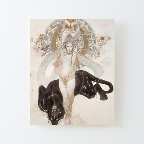 Canevas imprimer CIRÉ LA SORCÉRESSES - YOSHITAKA Amano Impression sur toile Roulée Tableau Art Décoration Murale / Sans cadre 40X50cm