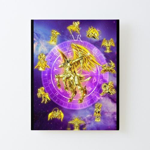 Canevas imprimer Chevaliers de l'armure du zodiaque Impression sur toile Roulée Tableau Art Décoration Murale / Sans cadre 40X50cm