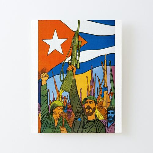 Canevas imprimer Dixième anniversaire de la libération cubaine Impression sur toile Roulée Tableau Art Décoration Murale / Sans cadre 40X50cm