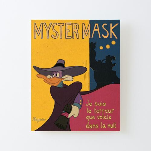 Canevas imprimer Myster Mask (Darkwing Duck) Impression sur toile Roulée Tableau Art Décoration Murale / Sans cadre 40X50cm