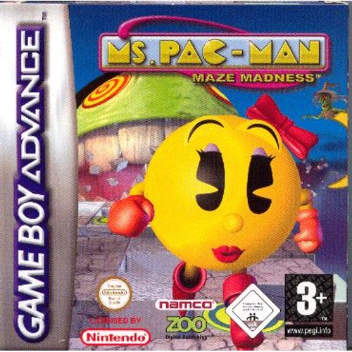 Ms Pac-Man Maze Madness Game Boy Advance