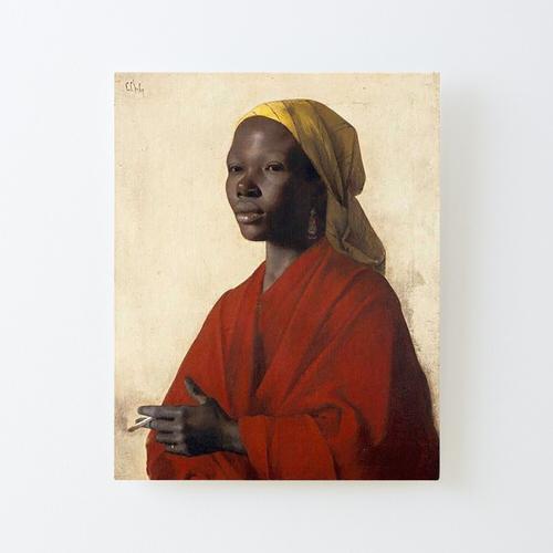 Canevas imprimer Beauté soudanaise - Léopold Carl Muller Impression sur toile Roulée Tableau Art Décoration Murale / Sans cadre 40X50cm