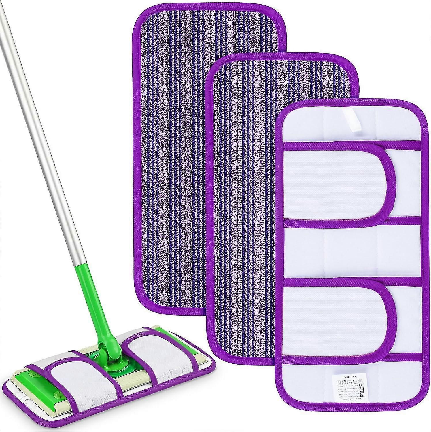 2025 lingettes réutilisables compatibles avec le balai Swiffer Wetj...