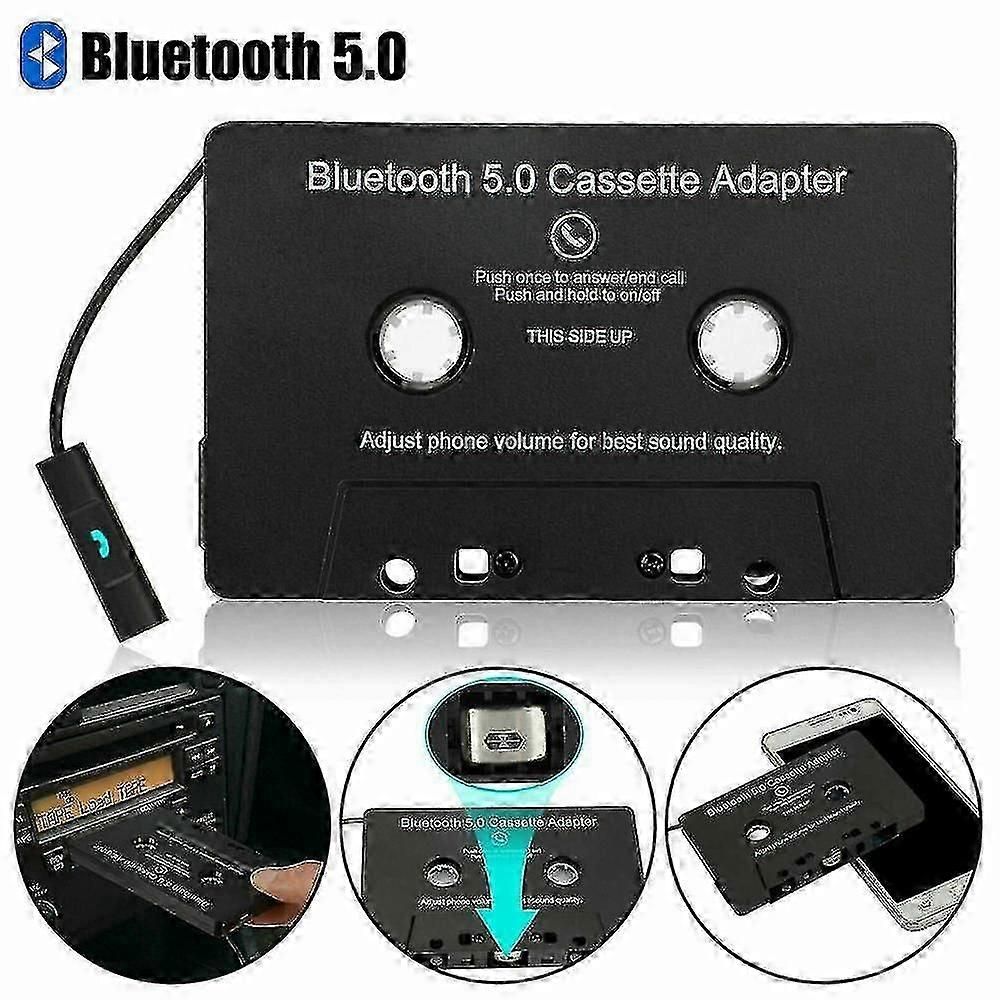 Récepteur De Cassette Bluetooth Pour Voiture, Lecteur De Cassettes,...