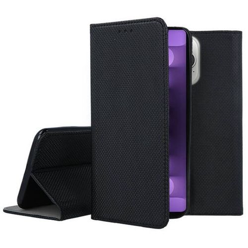 Housse Pour Apple Iphone 15 Pro Max - Etui Coque Pochette Portefeuille + Verre Trempe - Noir Magnet