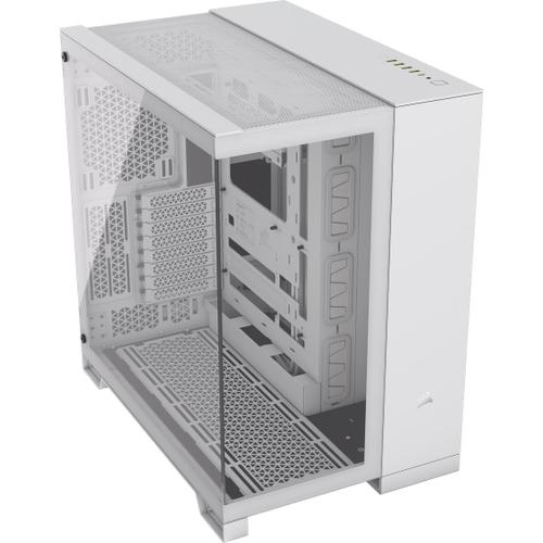 6500X Botier PC mATX Mid-Tower  Double Chambre - Verre Tremp Panoramique