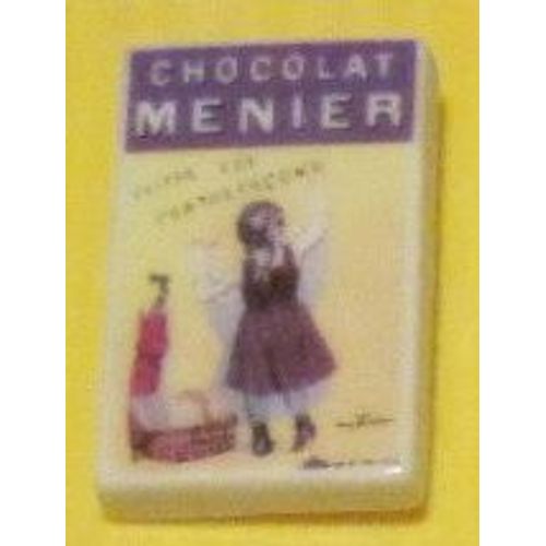 Fève Chocolat Menier - Série Plaques Émaillées Publicitaires (2010)
