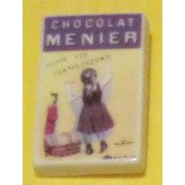 Fève Chocolat Menier - Série Plaques Émaillées Publicitaires (2010)