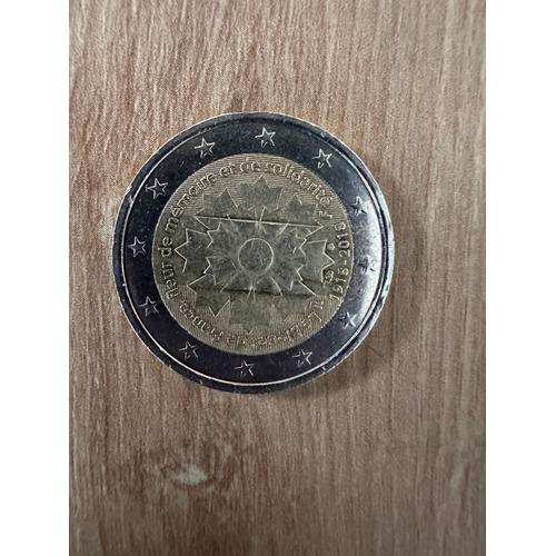 Pièce Rare De 2€ Commémorative Les Bleuets De France 1918-2018