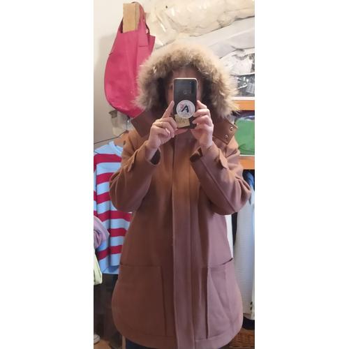 Manteau "Galerie Lafayette" Camel Femme