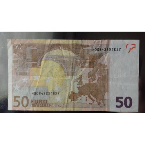 Billet 50 Euros Slovenie R051f3 - Circulé