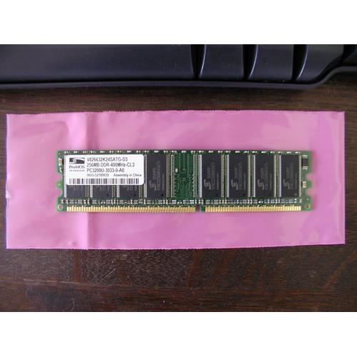 Promos Technologie  - Mémoire 256 Mo - DDR - 184 broches - 400 MHz - PC3200