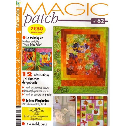 Magic Patch  N° 62 : La Règle Ondulée "Wave Edge Ruler"