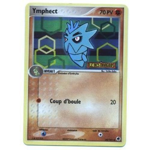 Pokemon Francaise Ex Ile Des Dragons Holo Inv N° 58/101 Ymphect