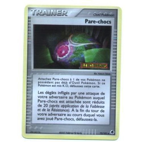 Pokemon Francaise Ex Ile Des Dragons Holo Inv N° 72/101 Pare-Chocs