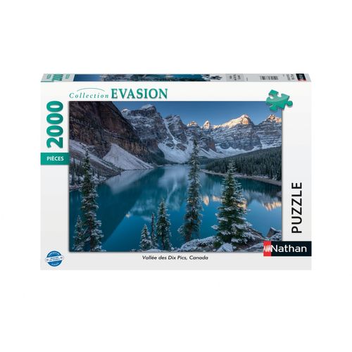 Puzzle N Nathan Puzzle 2000 P - Vallée Des Dix Pics, Canada