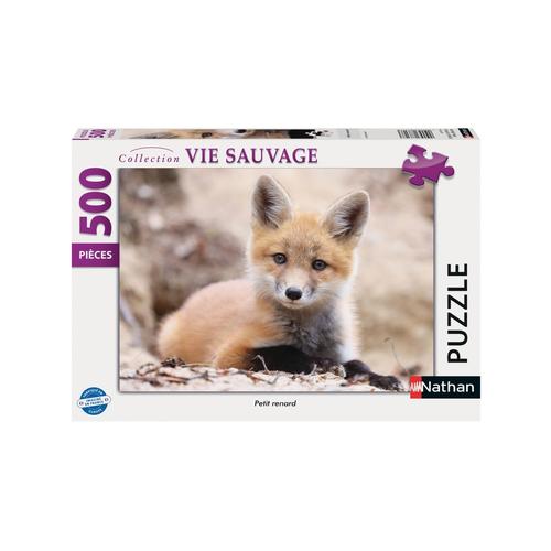 Puzzle N Nathan Puzzle 500 P - Petit Renard