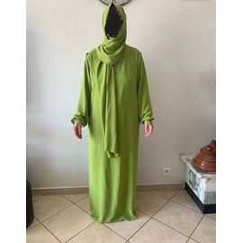 Abaya Voile Intégré Idéale 42 - 44 - 46 État Neuve!