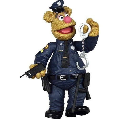 Muppet Show Series 6 Patrol Bear Fozzie Action Figure