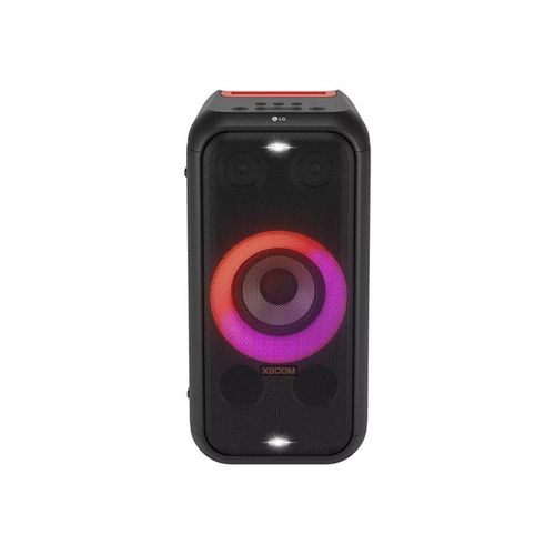 LG XBOOM XL5S - Enceinte de soirée - pour utilisation mobile - Canal 2.1 - sans fil - Bluetooth 5.1 - Contrôlé par application - 200 Watt - 2 voies