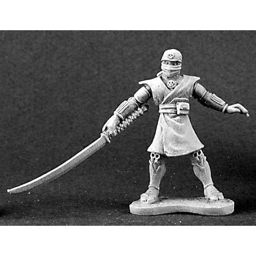 Reaper Miniatures Edo, Male Ninja #03081 Dark Heaven Legends Unpainted Metal