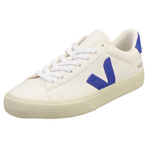 Veja Campo Chromefree Baskets Décontracté Blanc Bleu